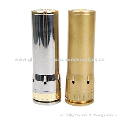 Smokjoy E-cigar 26650 Mod Hades Clones, Stainless Steel/Brass Material, CE/RoHS MarkNew